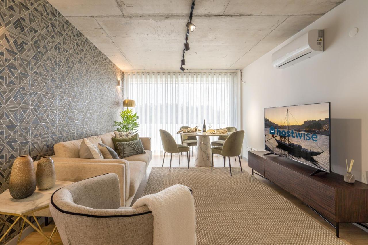 Host Wise - Luxurious Impressive Apartment - Balcony And Pool Vila Nova de Gaia Dış mekan fotoğraf