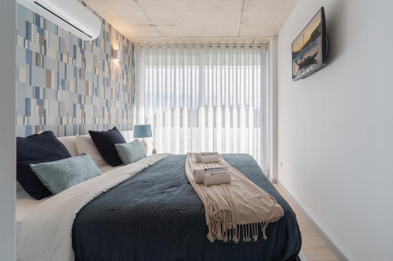 Host Wise - Luxurious Impressive Apartment - Balcony And Pool Vila Nova de Gaia Dış mekan fotoğraf