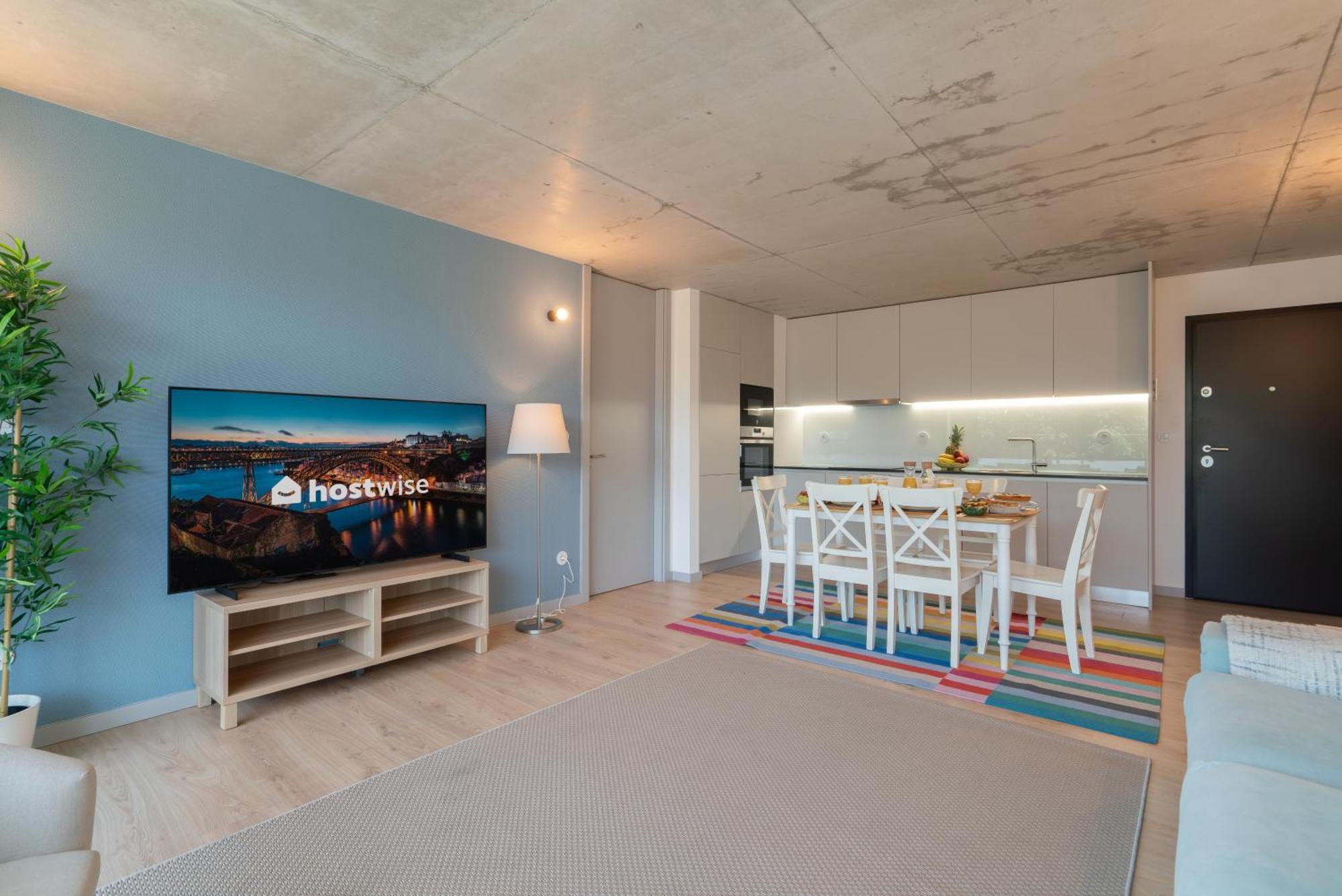 Host Wise - Luxurious Impressive Apartment - Balcony And Pool Vila Nova de Gaia Dış mekan fotoğraf