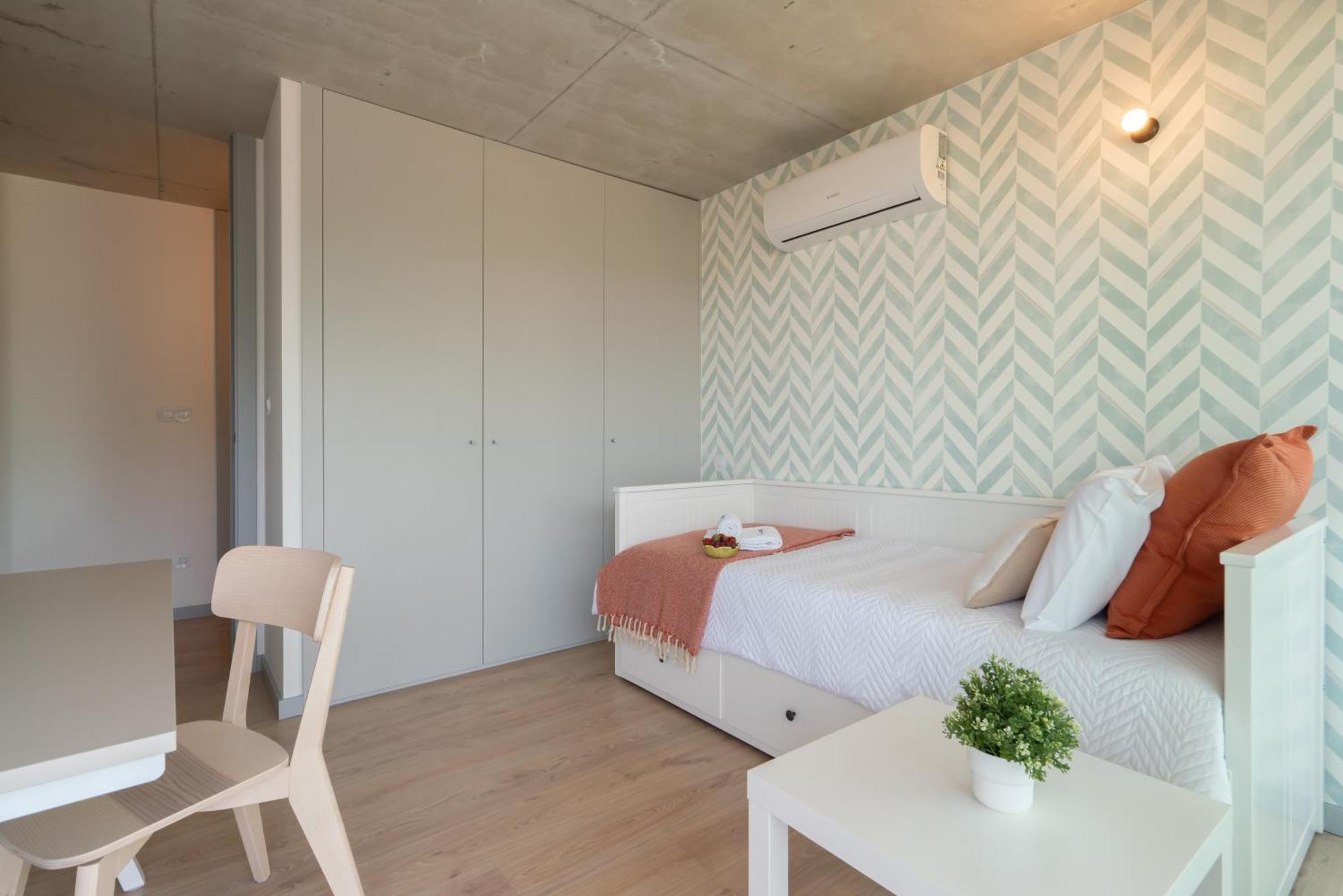 Host Wise - Luxurious Impressive Apartment - Balcony And Pool Vila Nova de Gaia Oda fotoğraf