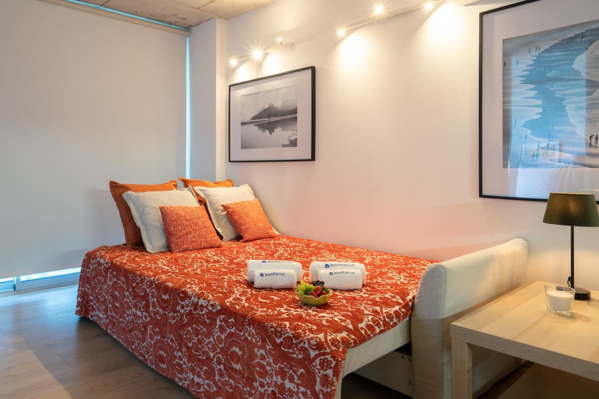 Host Wise - Luxurious Impressive Apartment - Balcony And Pool Vila Nova de Gaia Oda fotoğraf