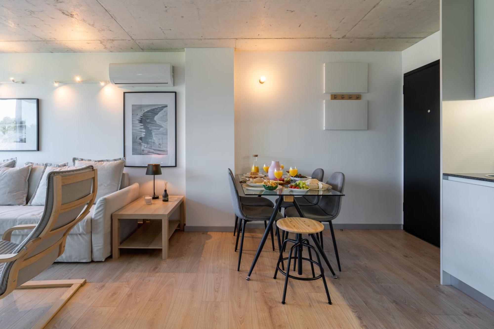 Host Wise - Luxurious Impressive Apartment - Balcony And Pool Vila Nova de Gaia Oda fotoğraf